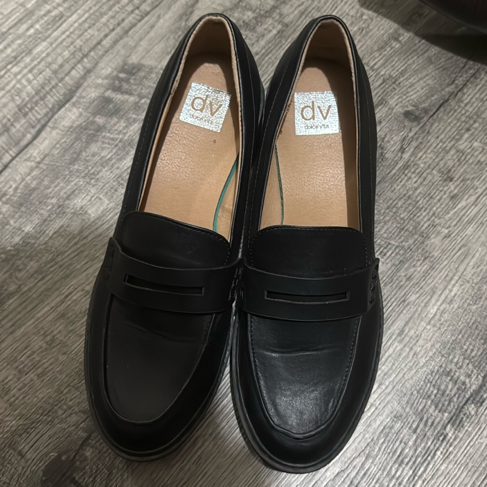 NWOT never worn dolce vita penny loafers with chunky heel